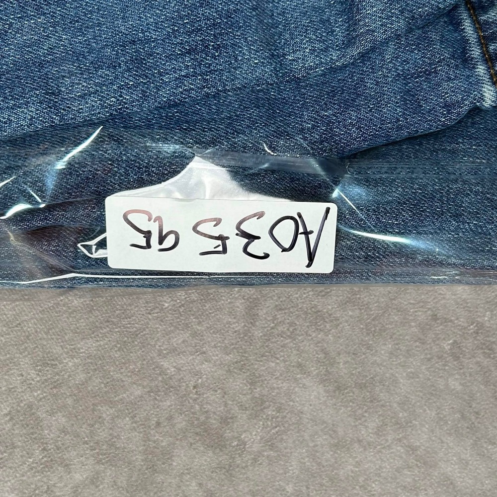 Quiksilver Mens Straight Fit Blue Denim Jeans Medium Wash 38*x32 Stretch Casual - Picture 9 of 9
